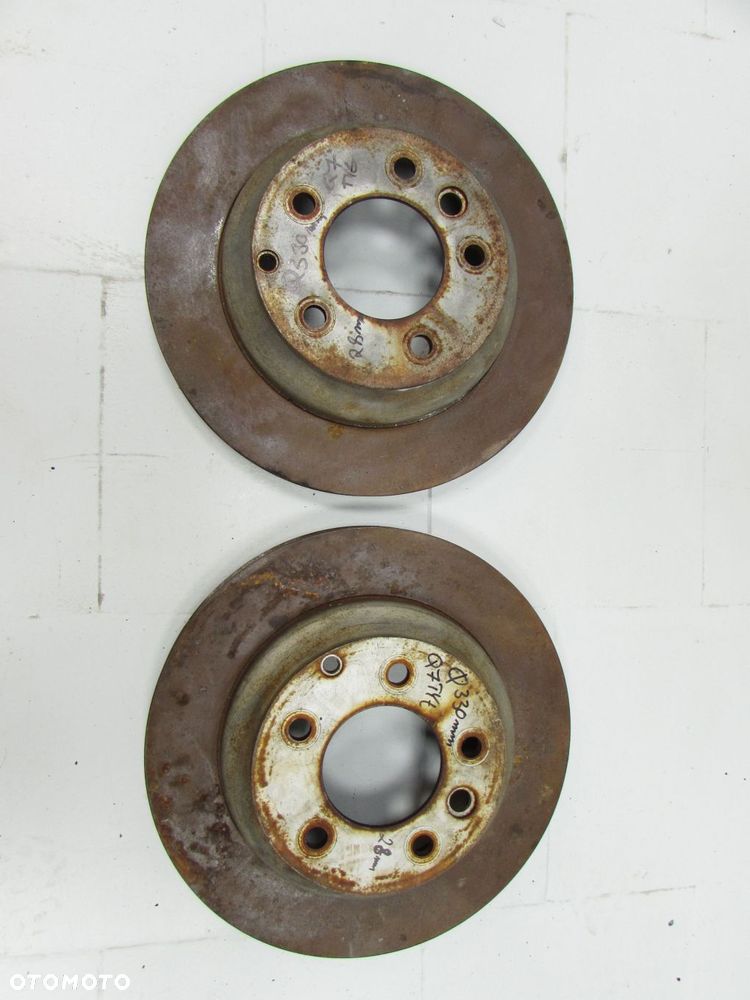 AUDI Q7 4L 3.0 TDI V6 05-15 TARCZA TARCZE HAMULCOWE TYL - 4