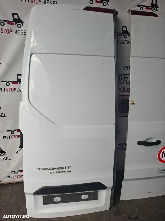Usa stanga dreapta spate FORD TRANSIT CUSTOM 2021 2022 2023 2024 alba pe alb - 5