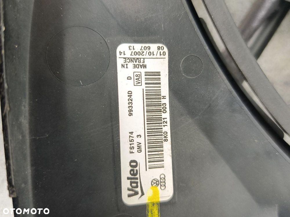 WENTYLATORY CHŁODNICY AUDI A5 8T 8K0121003H 993324D  VALEO 3.0 TDI - 9