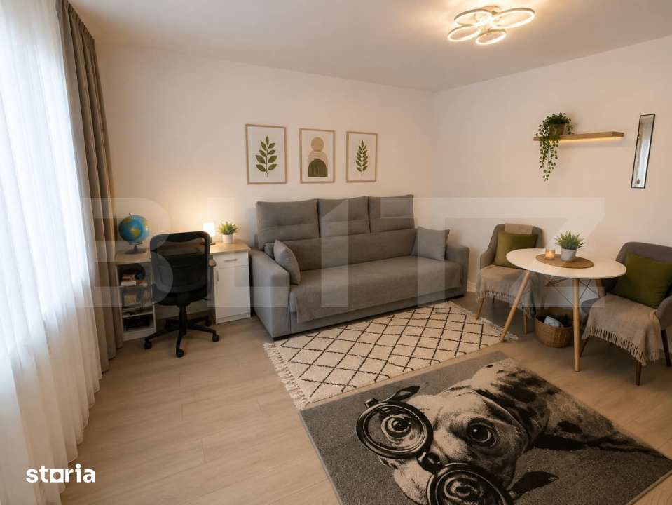 Apartament 2 camere, 51 mp, decomandat, zona Nicolina — fotografia 1