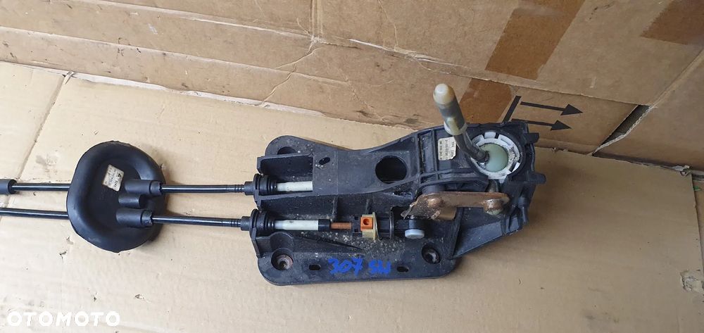 Wybierak lewarek biegów linki Peugeot 307 9650994580 - 2