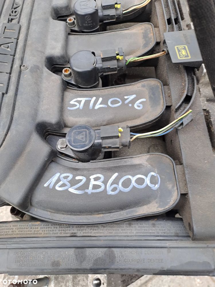 Fiat Bravo Doblo Stilo 1.6 16V silnik kompletny kod 182B6000 - 11