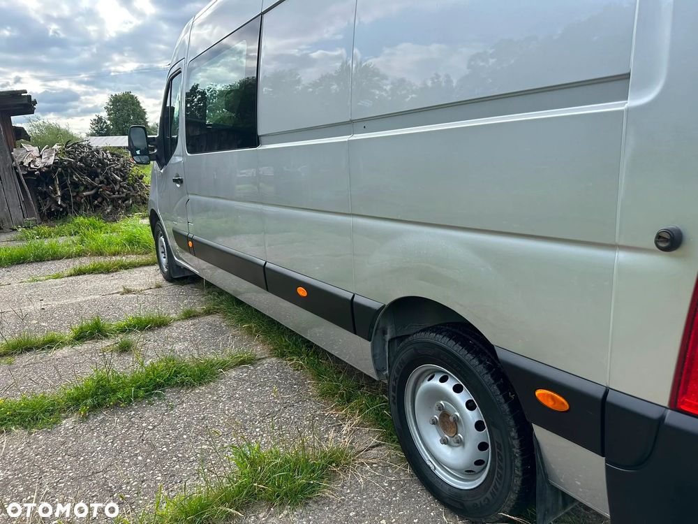 Opel Movano BRYGADÓWKA 6-osób 2.3 diesel 170 kM UDOKUMENTOWANY NISKI PRZEBIEG 90tyś. EURO 6! 2018rok BEZWYPADKOWY! - 15