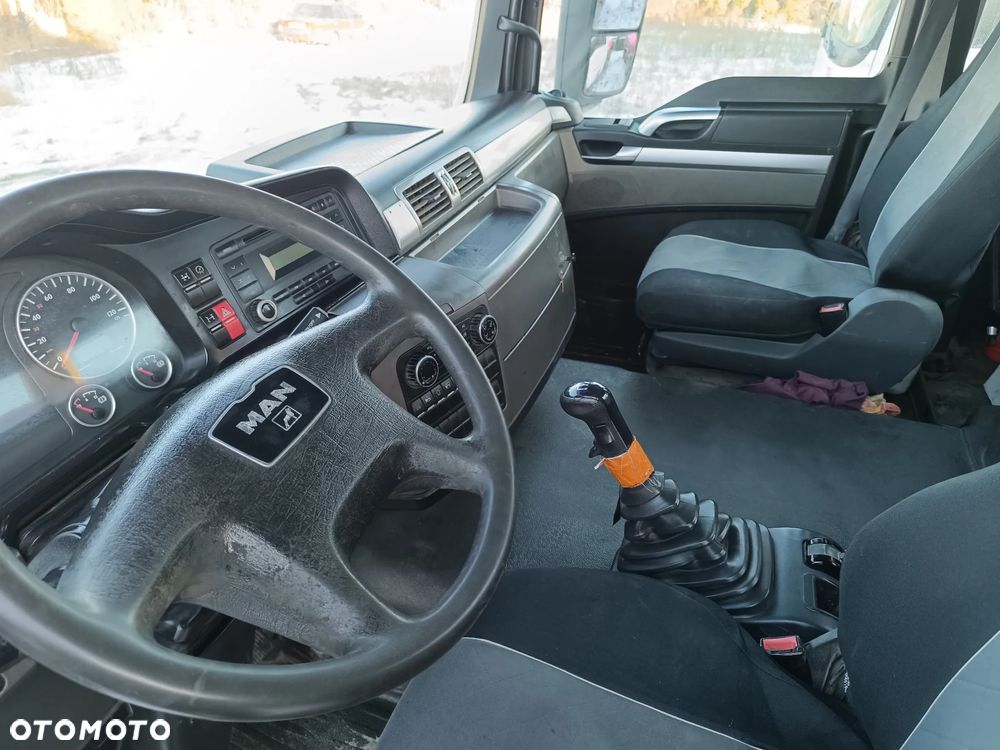 MAN TGS 32-360 8x4 STETTER - GRUSZKA 9m3 - 9