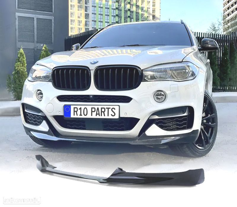 SPOILER FRONTAL BMW X6 F16 M 15- LOOK M - 1