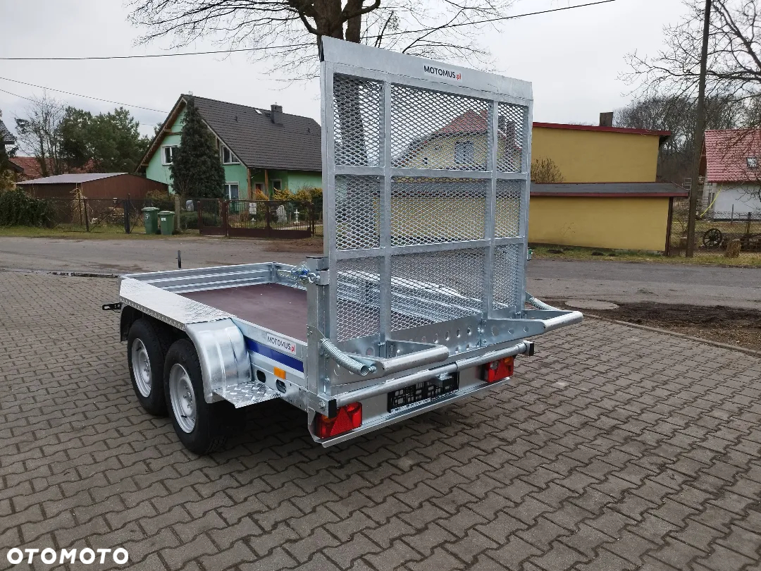 Wiola Przyczepa Wiola B2630 292x142 dmc 2700kg mocna spawana rama minikoparka walec - 3