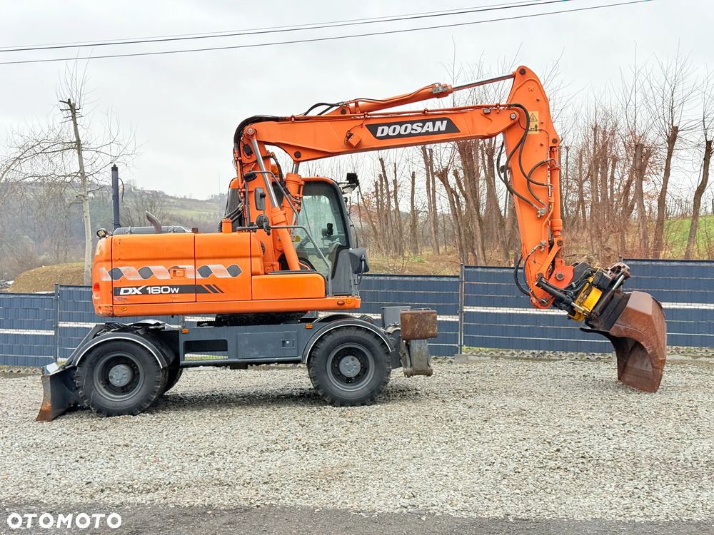 Doosan * DOOSAN DX160W *ROTOTILT* GPS 2D Leica * Sprowadzona * Stan Perfekcyjny * Koparka Kołowa * - 24