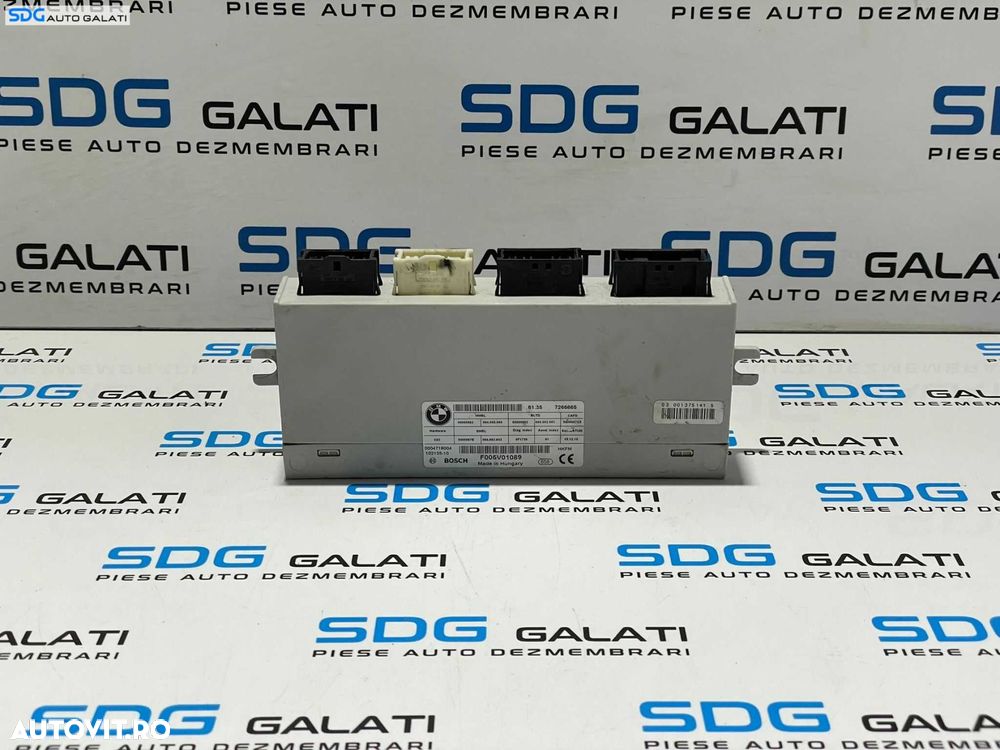 Modul Unitate Calculator Confort Comfort Haion Hayon Portbagaj Electric BMW Seria 5 F11 2010 - 2018 Cod 7266665 [L2561] - 1