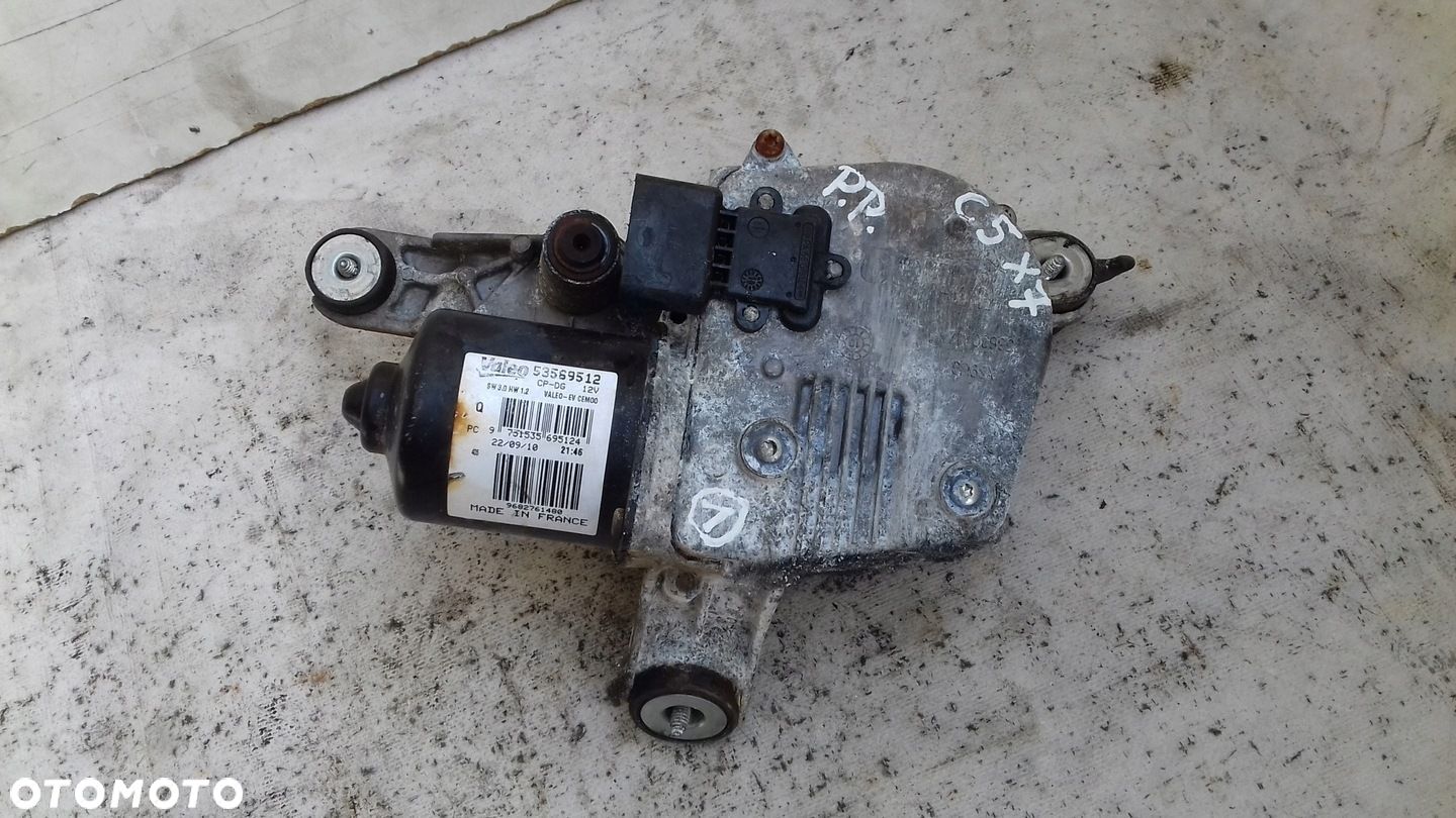 MECHANIZM SILNICZEK WYCIERACZEK PRAWY PRZÓD 53569512 CITROEN C5 III X7 08- - 1