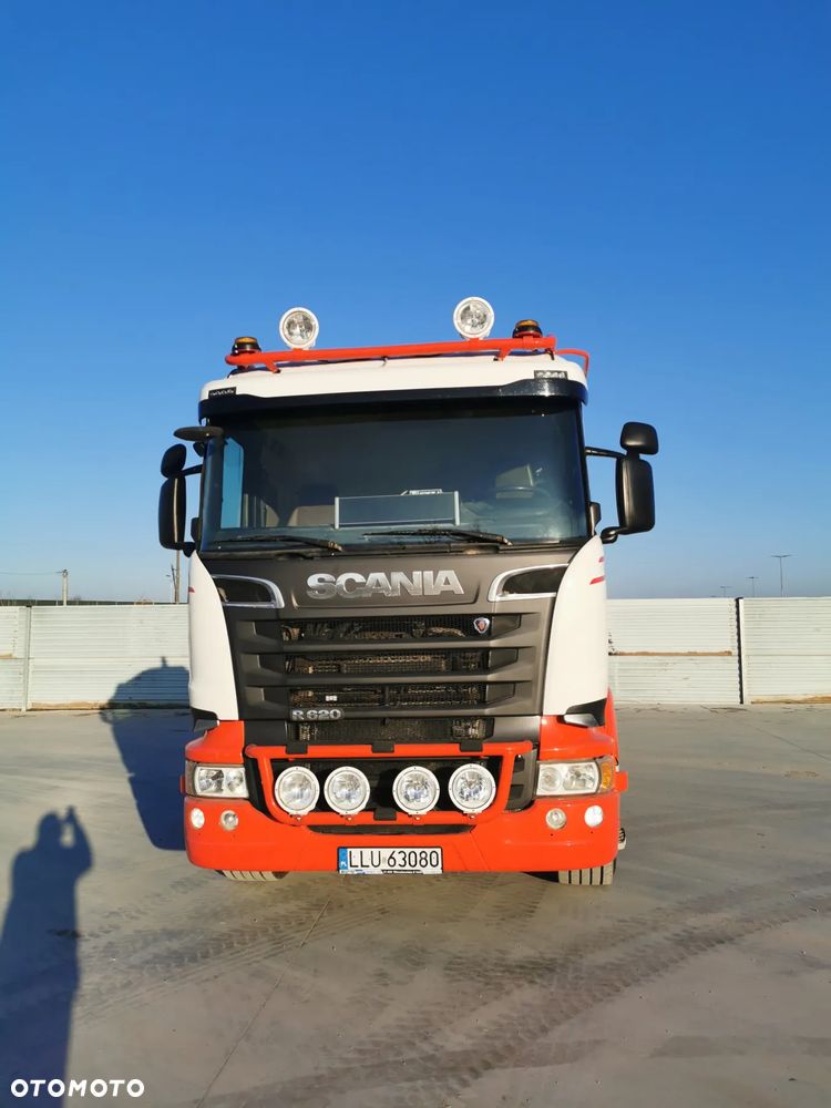 Scania R620, Epsilon S300L82, do dłużycy, drewna, lasu, kłody - 5