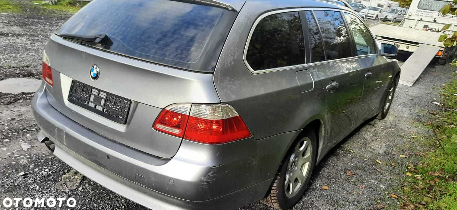 Maska błotnik zderzak, cały przód BMW 5 E60 E61 silbergrau met A08/7 - 3