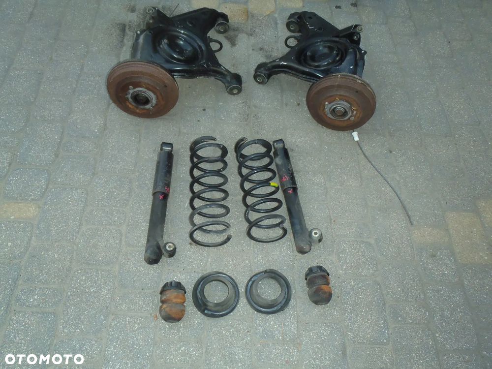 sprężyna sprężyny amortyzator tył tylne fiat panda II seicento cinquecento punto I II lift orginał - 5