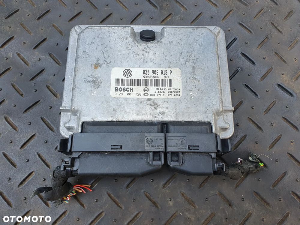 VW PASSAT B5 AUDI A4 1.9TDI ECU KOMPUTER STEROWNIK SILNIKA 038906018P 0281001720 POSIADAM 10 SZT - 1