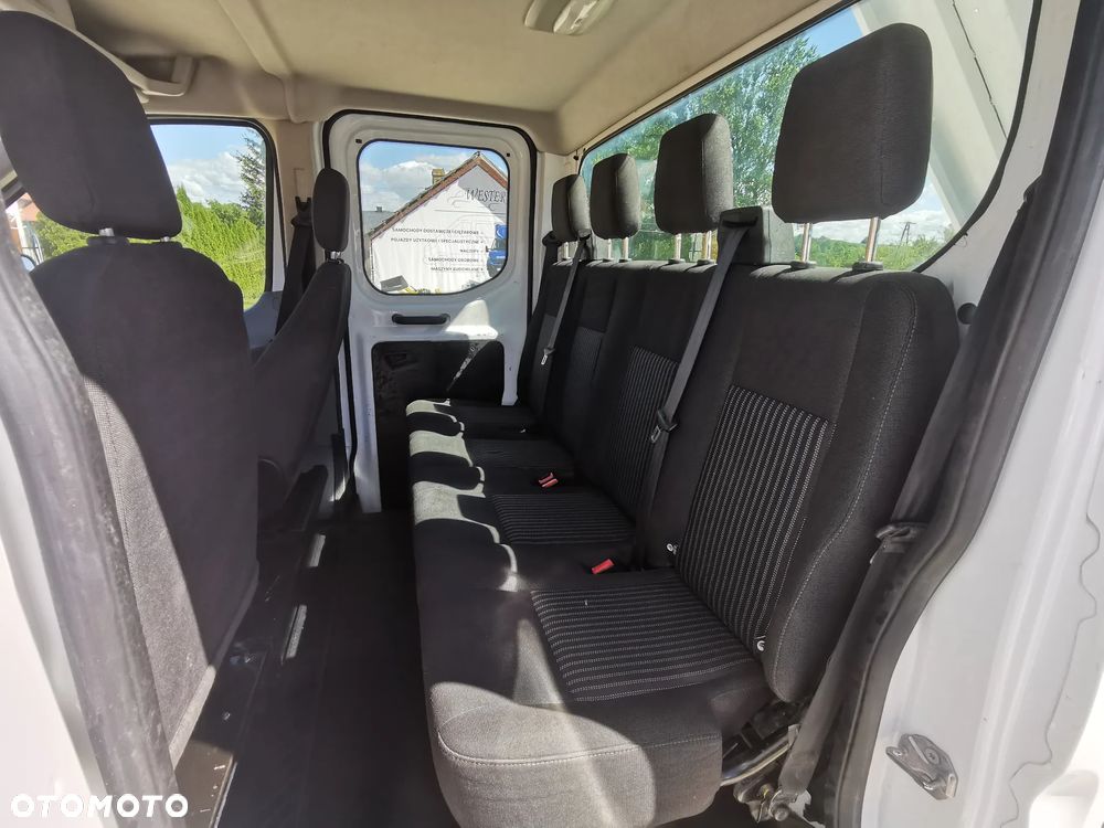 Ford Transit 2.0-170KM Brygadówka wywrotka Klima kiper doka Hak dubel na bliźniaku - 10