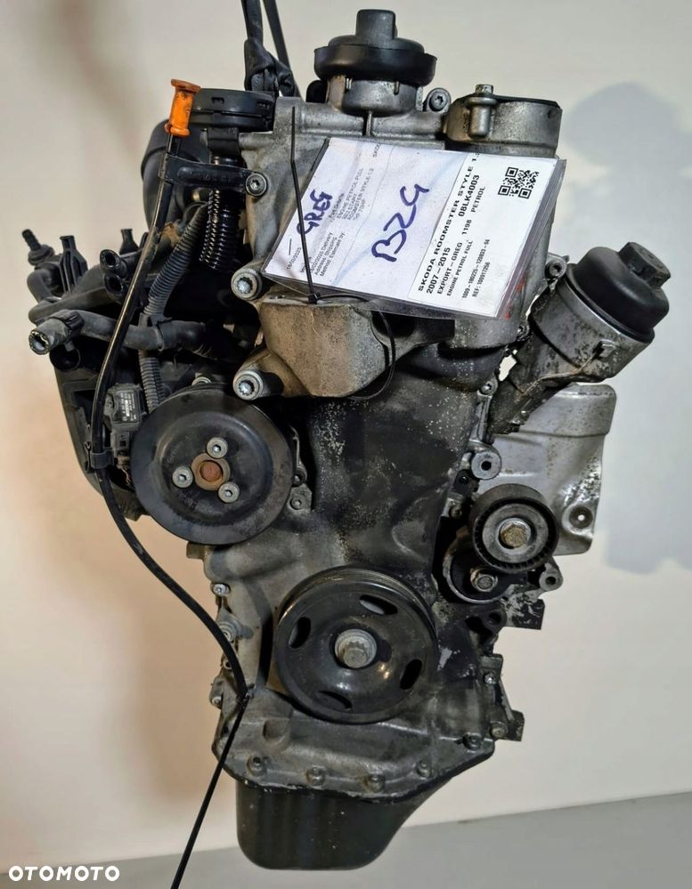 SILNIK KOMPLETNY VW POLO SKODA FABIA SEAT IBIZA 1.2, BZG - 4