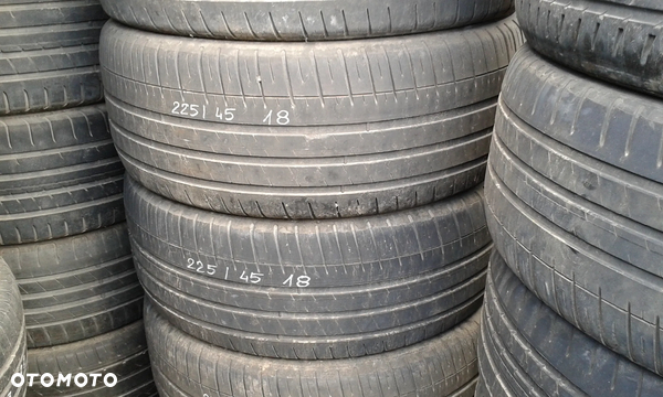 18” - MICHELIN - 225/45 r18 cali – LETNIE  Opony - stan: BDB - Gwarancja + Możliwy MONTAŻ  !!