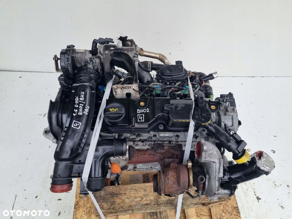 SILNIK KOMPLET Citroen Berlingo II III 1.6 HDI EHDI 75KM 138tyś BHW BH02 - 3