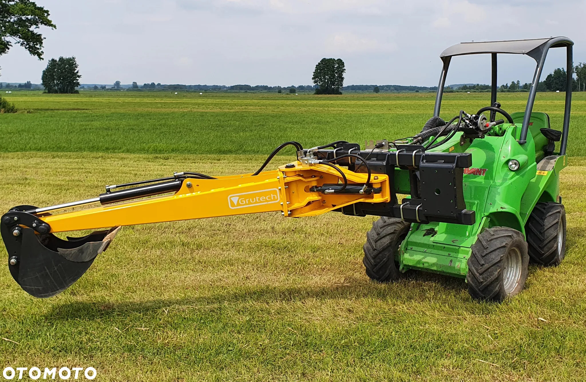 Inny Ramię Kopiące/Przystawka ze skrętem hydraulicznym GTH-RKS - 8