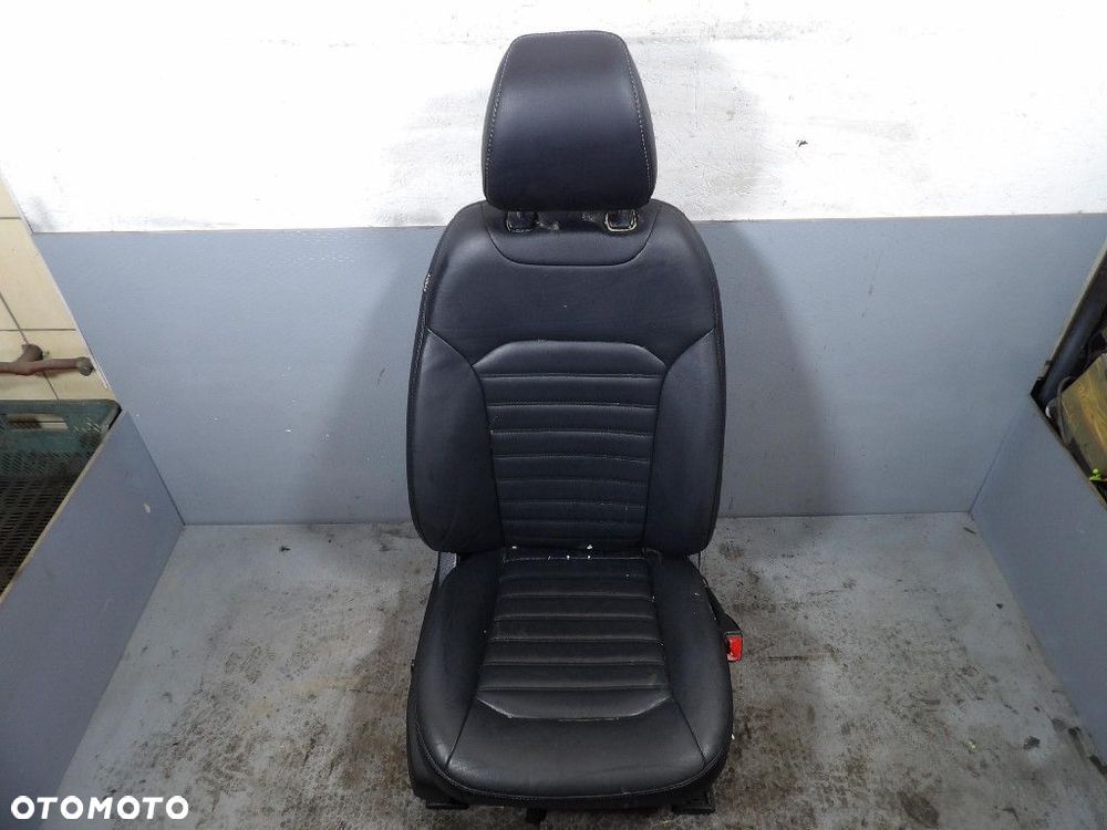 FORD FUSION II LIFT USA FOTEL PASAŻERA SKÓRA GRZANY - 1