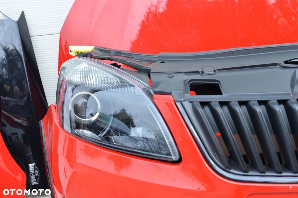 MASKA ZDERZAK GRILL BŁOTNIK LAMPA XENON PAS BELKA SKODA FABIA 2 MONTE CARLO - 6