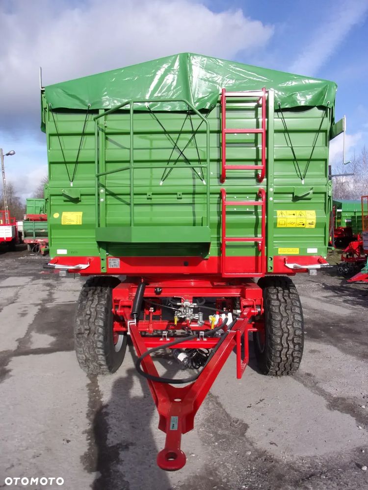 Pronar Przyczepa dwuosiowa paletowa PRONAR PT680 -14t, PT612 -12t, PT612L -12t, wywrotka z trójstronnym wywrotem, przyczepa ciężarowo-rolnicza - 22