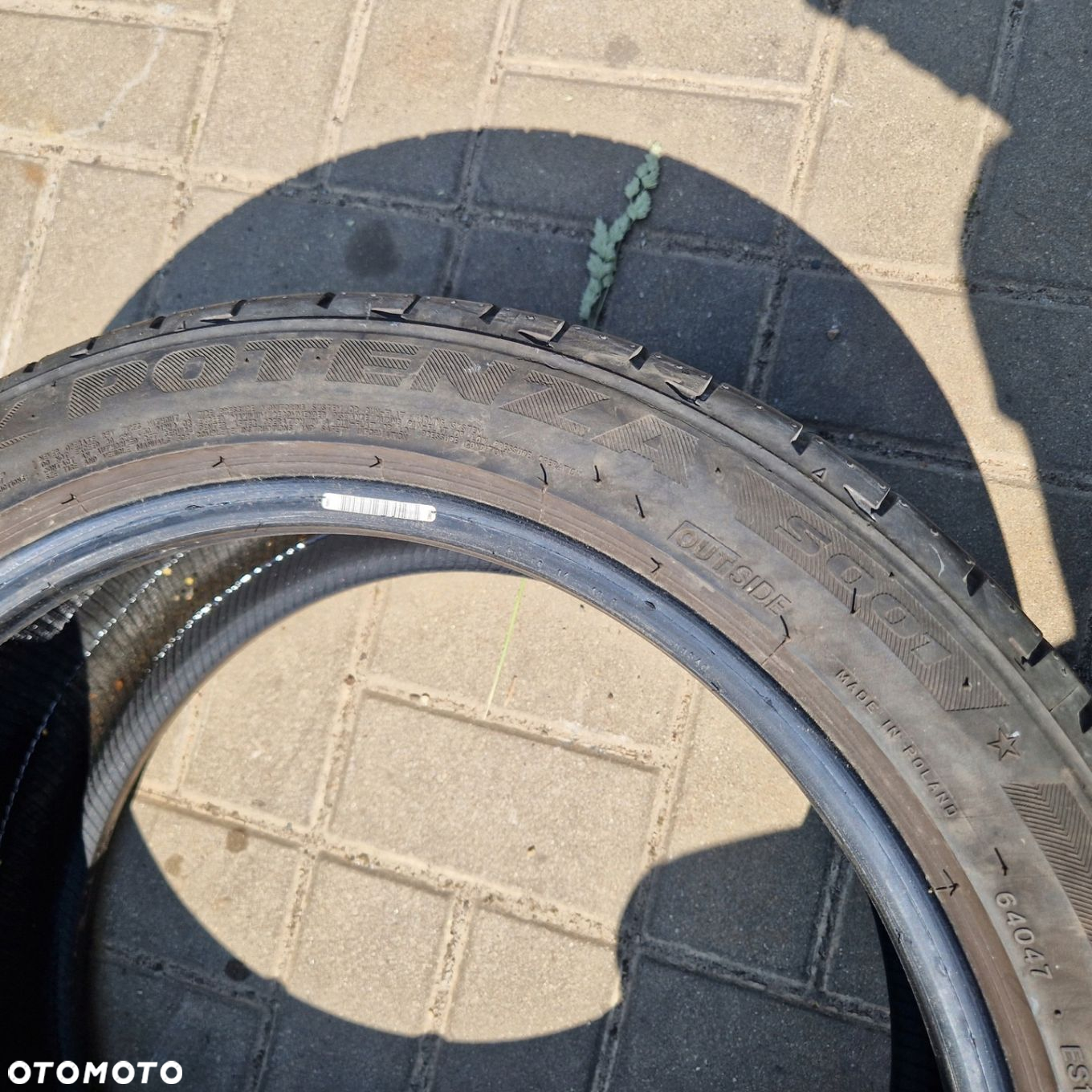 BRIDGESTONE POTENZA S001 255/40R18 95Y RSC 5,5mm 18R 1X - 5
