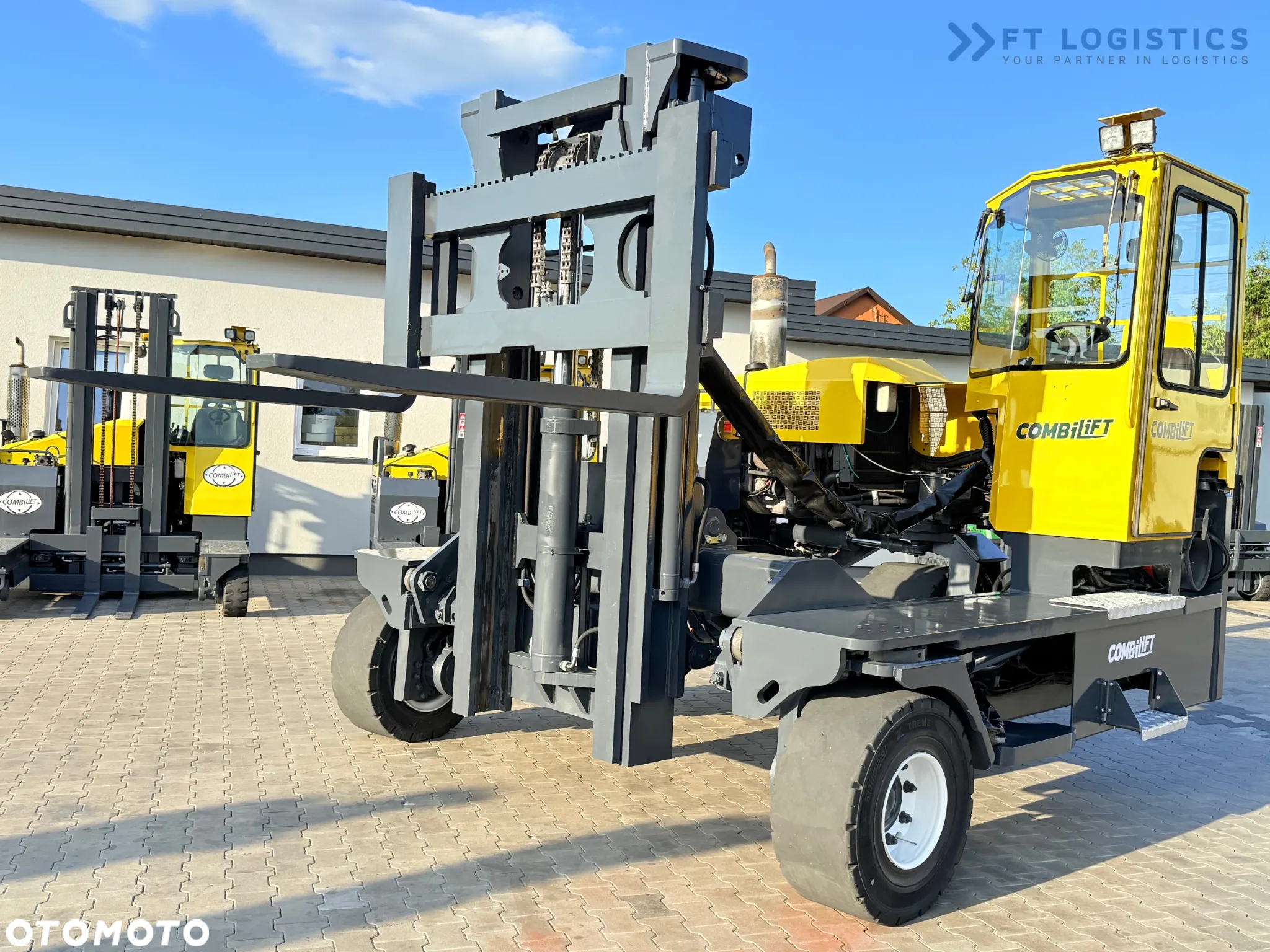 Combilift C14000 / GAS LPG / DUPLEX 3600MM / WOLNY SKOK / POZYCJONER / WIDŁY 1500MM / JAK NOWY - 20