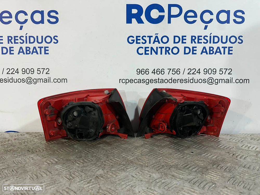 .Conjunto Farolins Tras Traseiro Direito Esquerdo Original Seat Exeo Avant Carrinha 3R 3R9945095A 3R9945096A 2009 - 2013 - 4