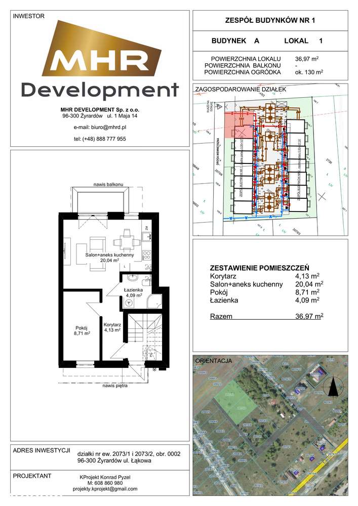"Verde Park" - mieszkanie z ogrodem 130 m2 - Pełny obrazek: 2/7