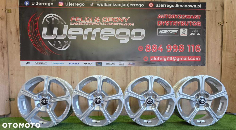 Nowe alufelgi TOYOTA 15x4x100 - Aygo, IQ, Yaris