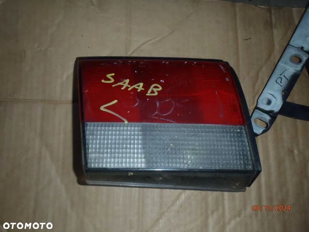 lampa tył tylna zawias wiązka przelotka tylnej klapy saab 900 cabrio - 6