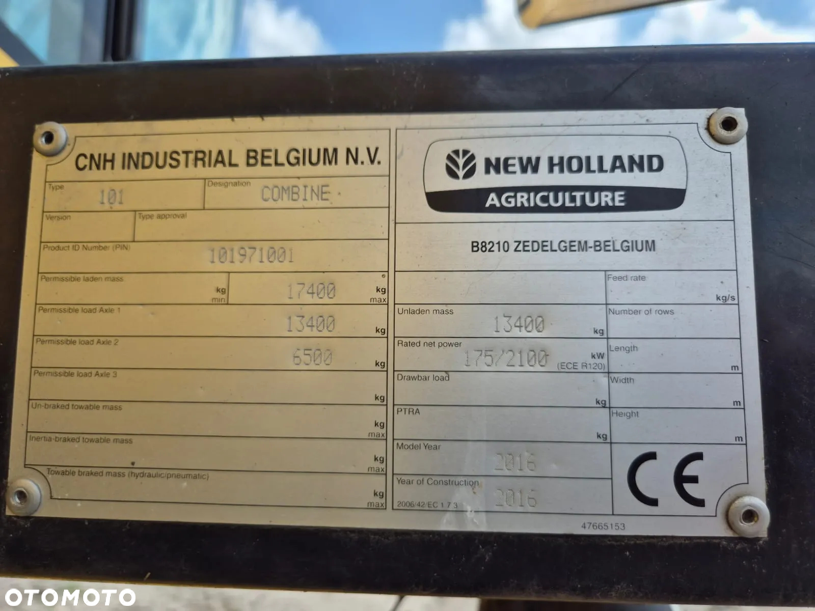 New Holland CX5080 - 15