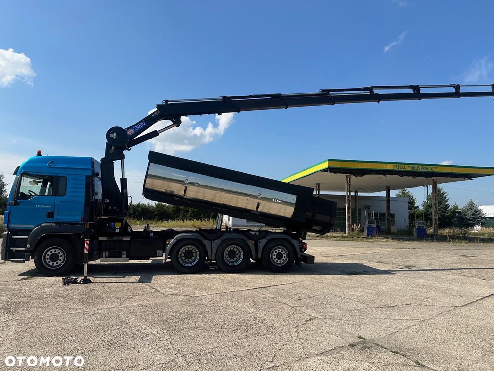 MAN TGS 32.480 8x4 WYWROTKA. HDS. HMF 3220 K6 - 3