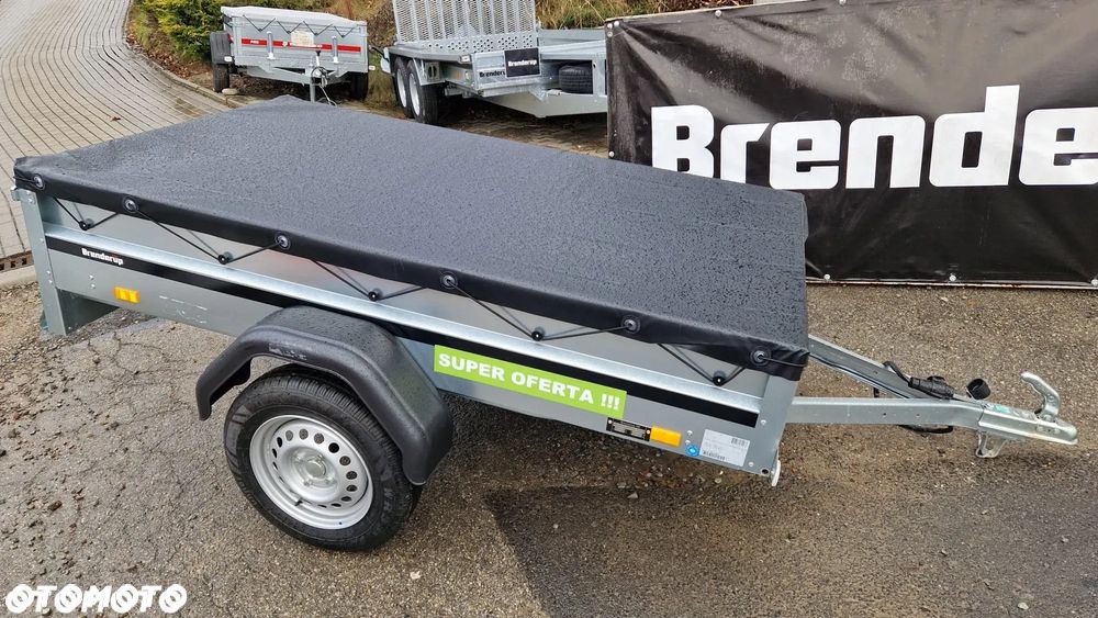 Brenderup 1203S 204x116x35 z plandeką płaską - 2