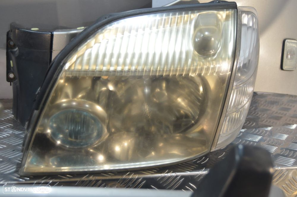 FRENTE COMPLETA NISSAN XTRAIL T30 CAPOT PARACHOQUES GUARDA-LAMAS OTICAS REFORÇO - 12