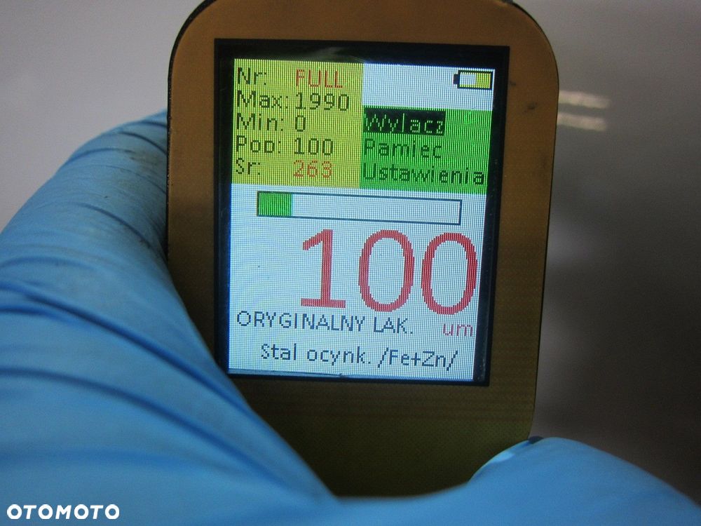 BMW X3 F25 A96 MINERAL WEISS BIAŁA PERŁA DRZWI LEWE TYLNE LEWY TYŁ BIAŁE - 11