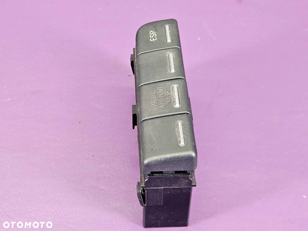 Panel Przycisk Włacznik Wyłącznik ESP Kontrolka Airbag Poduszek Zaślepka UK Angielskie Audi A4 B6 B7 - 11