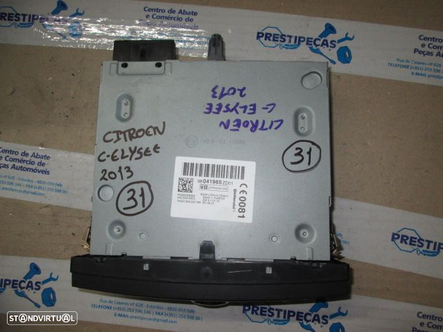 Radios 98041965ZD01 CITROEN C ELYSEE 2013 CONTINENTAL PSARCD6329 - 2