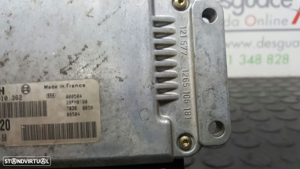 CENTRALINA DO MOTOR UCE PEUGEOT 306 BREAK BOULEBARD - 7