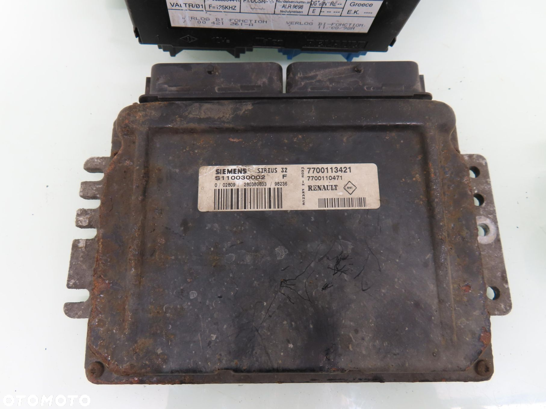 STACYJKA STEROWNIK RENAULT LAGUNA I 1.6 16V S110030002F 7700427844A - 7
