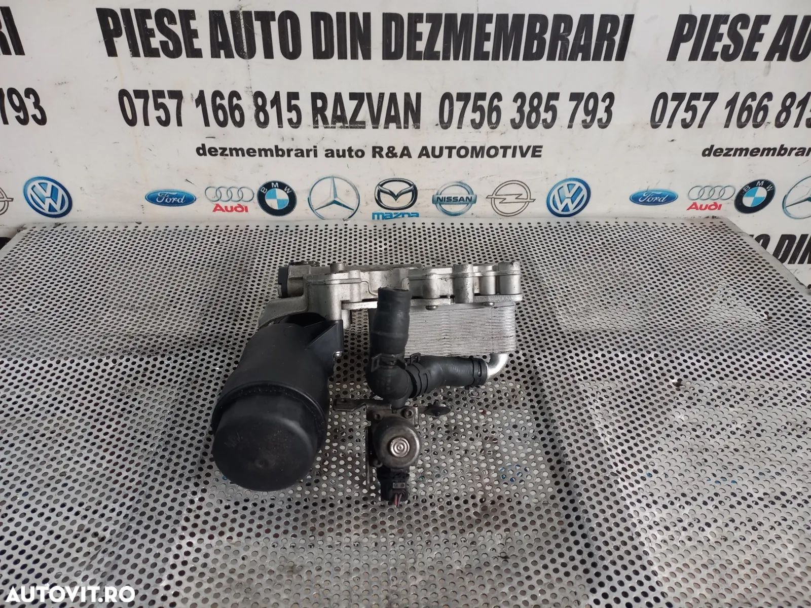 Racitor Suport Filtru Ulei Termoflot Mercedes C/E Class W212 W204 Clk Cls Vito 2.2 Cdi Euro 5 Motor - 1