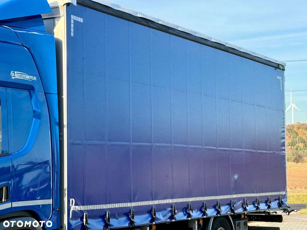 Scania P280 / FIRANKA / 20 EUROPALET / 220 TYŚ KM / 2022 ROK / SYPIALKA / SILNIK 6 / JAK NOWY - 17