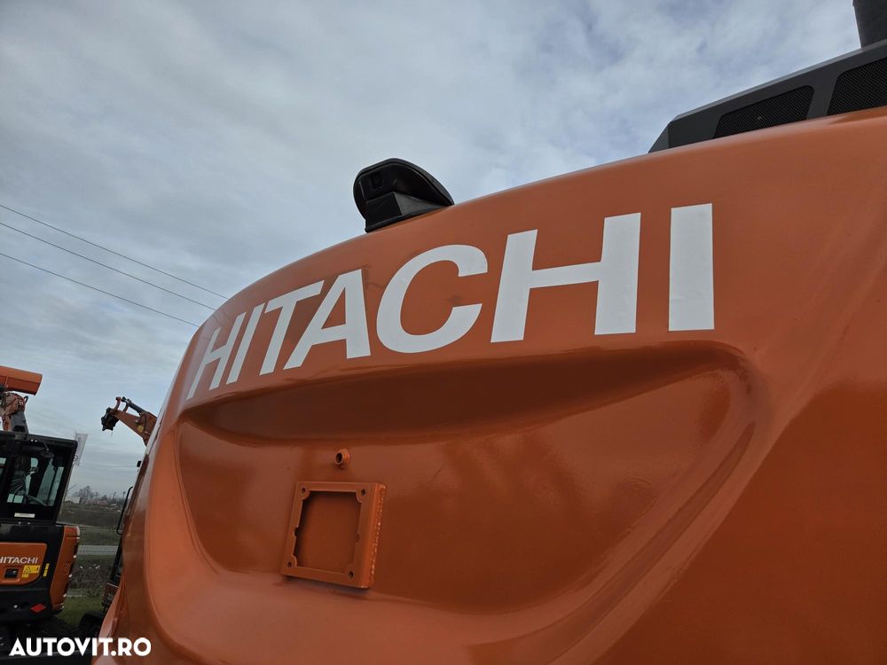 Hitachi PE ROTI, 20t, Cupa NOUA 1,2mc, 2022, 4.565h, LAMA NIVELARE si CALE, inst picon pe brate, consum mediu 7 litri pe ora, Ad sapare 6m, ridica 7 tone, latime 2,49m, Inst picon, camera spate, camere laterale, ULTIMA GENERATIE seria 7,  PROMOTIE-116.900Eur - 24
