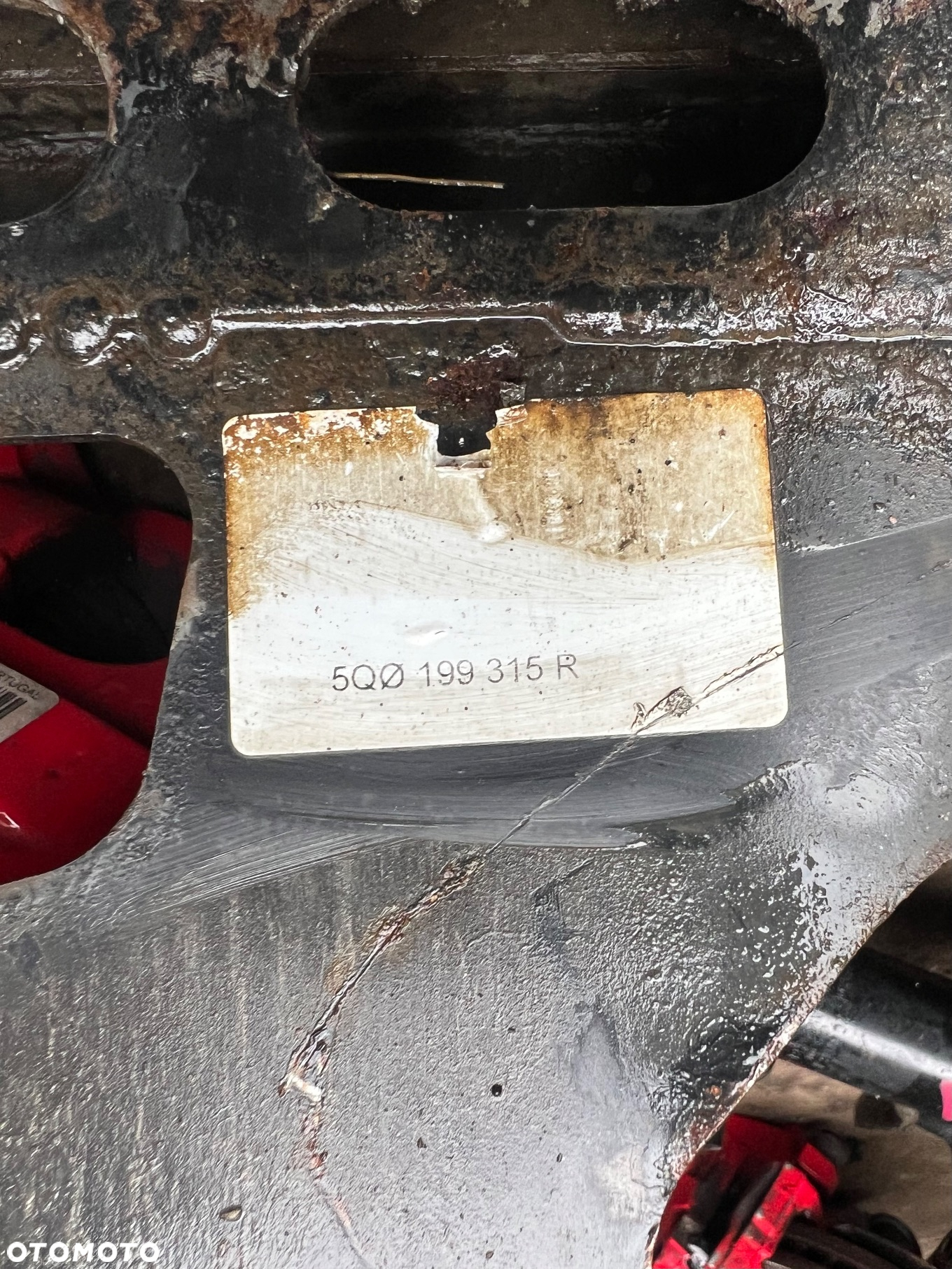 VW SKODA SEAT WÓZEK SANKI KOMPLET 5Q0199315R - 3
