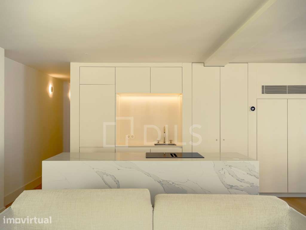 Apartamento T2 novo com garagem junto à Avenida da Liberdade - Grande imagem: 5/17