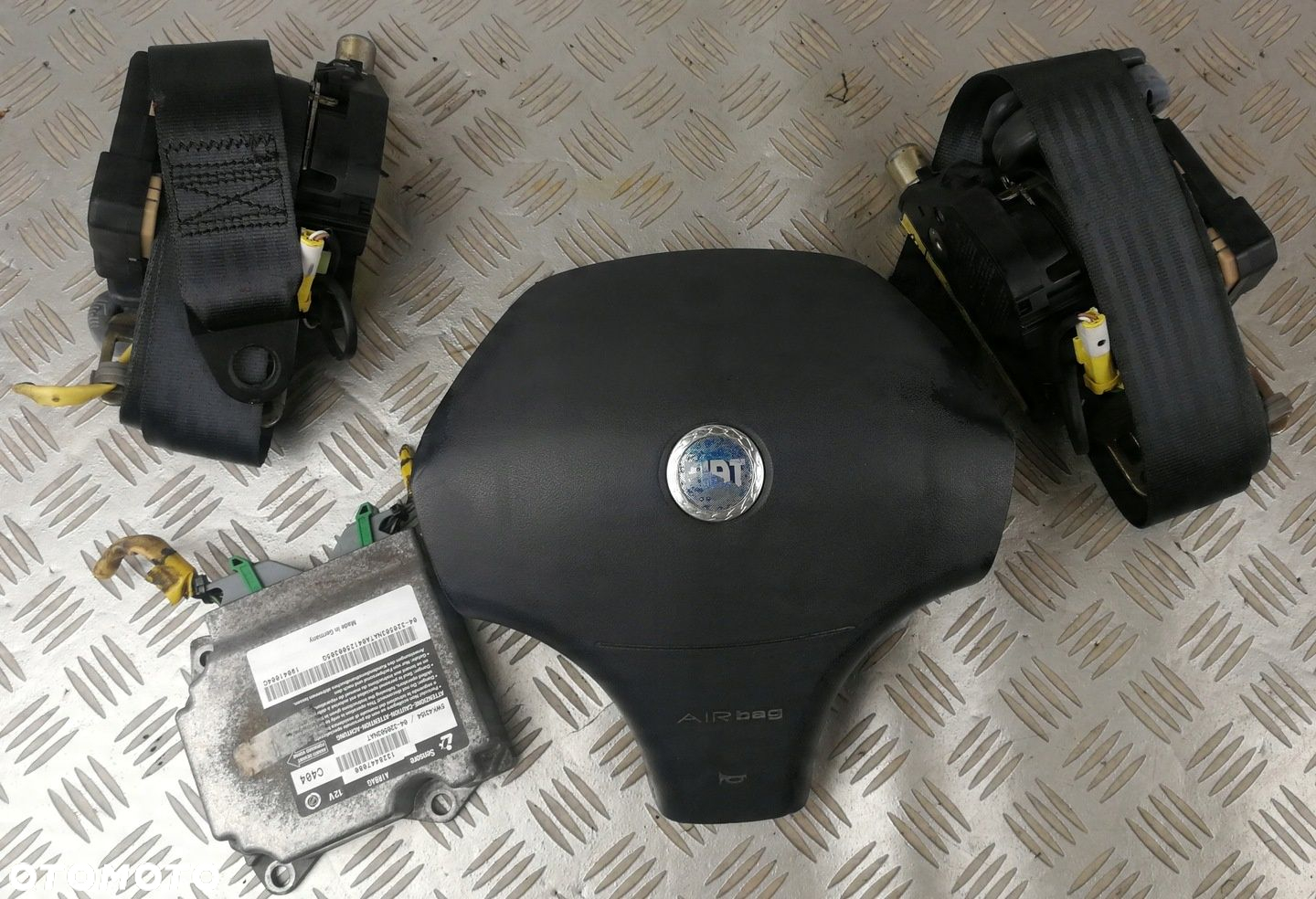 airbag poduszka powietrzna kierowcy moduł airbag pasy FIAT DUCATO II 2 LIFT - 2