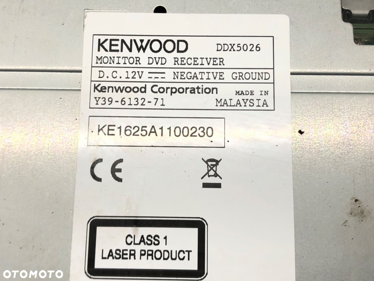 RADIO KENWOOD DDX5026 - 473.00 PLN -    DDX5026 - 6