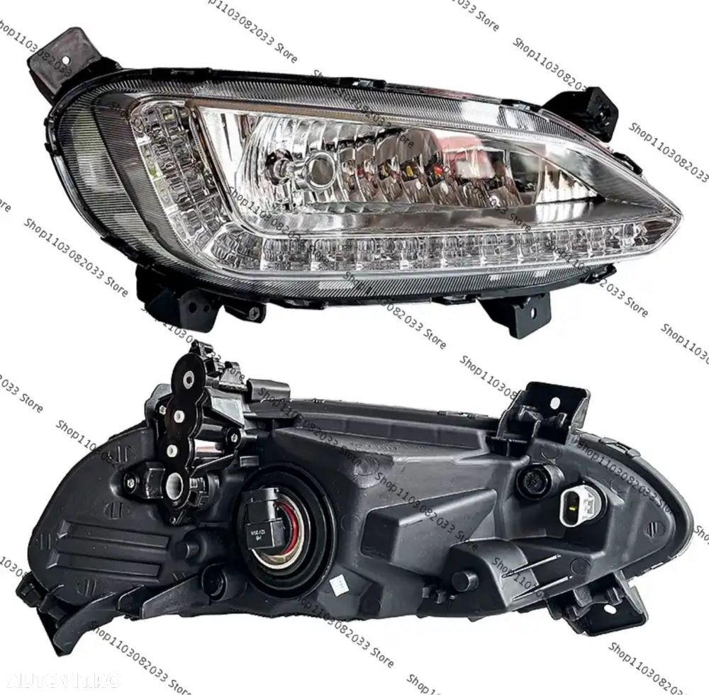 Lumina De Zi Proiector Far Ceata DRL Daytime Hyundai Santa Fe 2013-16 - 1