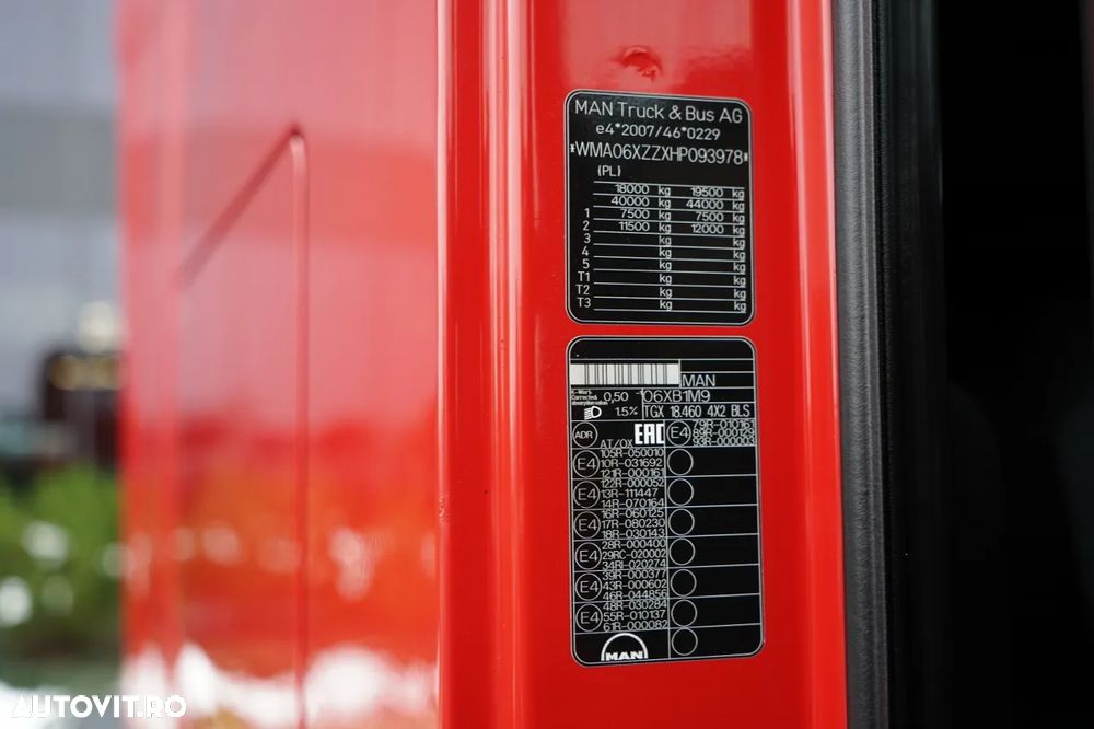 MAN TGX 18.460 / XLX / RETARDER / - 36