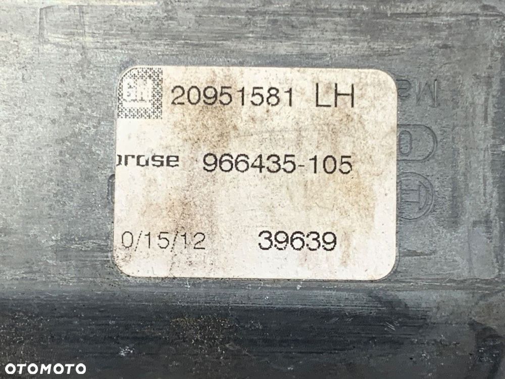 PODNOŚNIK SZYBY LEWY PRZÓD - 197.00 PLN - OPEL ASTRA J GTC 2011 - 2022 1.6 (08) 132 kW [180 KM] - 5